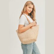 S30-1-1-MI-MB0180-STRAW BRAIDED TOTE BAG-6PCS - Image 3