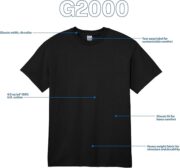 Cotton T-Shirt, Style G2000, Multipack - Image 5