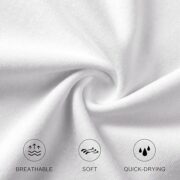 Men's 3XL-8XL Big and Tall T-Shirts Casual Stretch Short-Sleeve Shirts for Men - Image 3